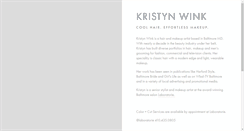 Desktop Screenshot of kristynwink.com